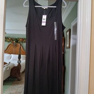 Jones New York Black Sleeveless Maxi Dress